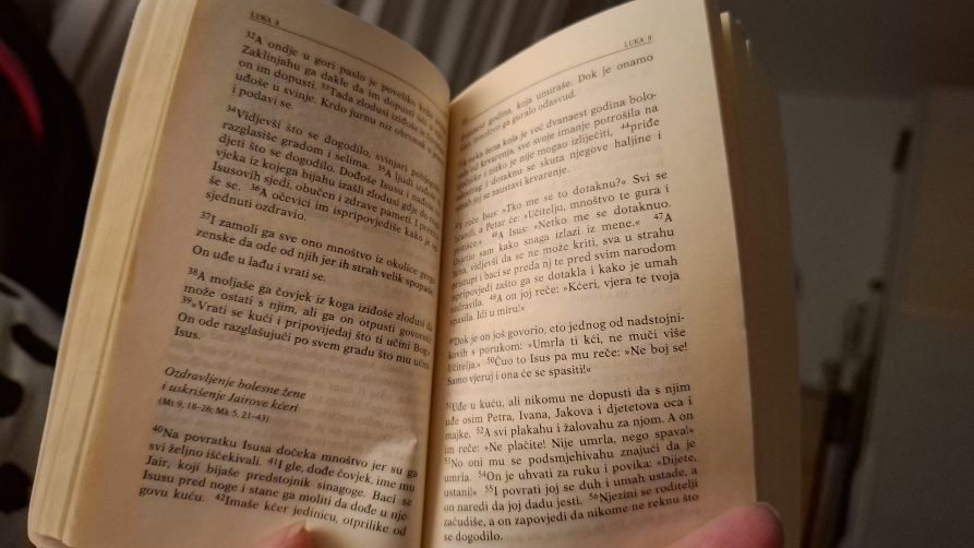 Otvoreni Novi zavjet na Luki 8